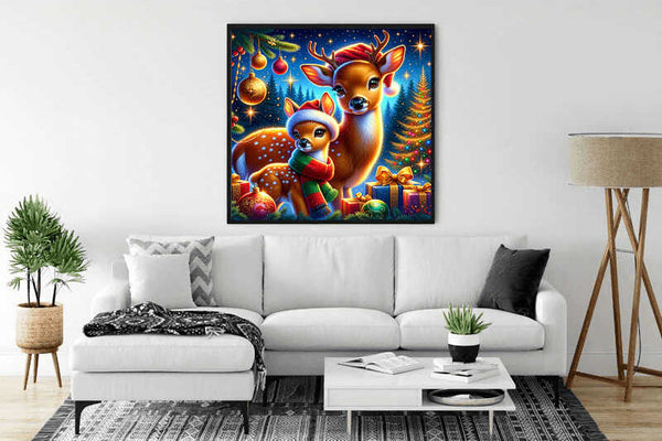 Paint by Numbers - Reindeer Christmas