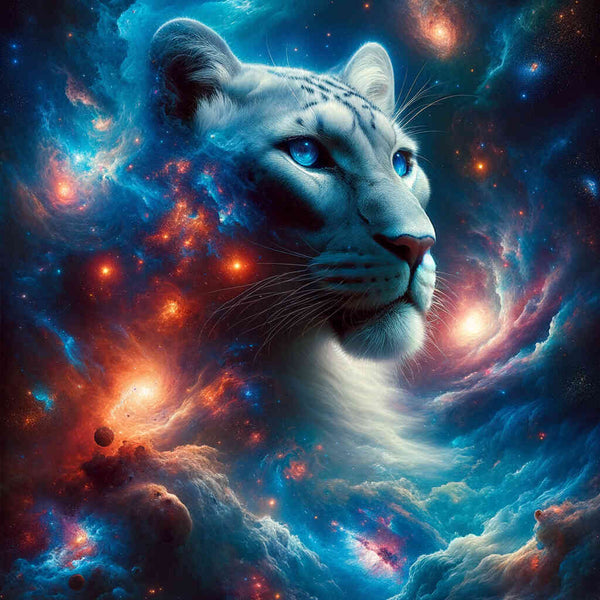 Paint by Numbers - Panther in the Universe