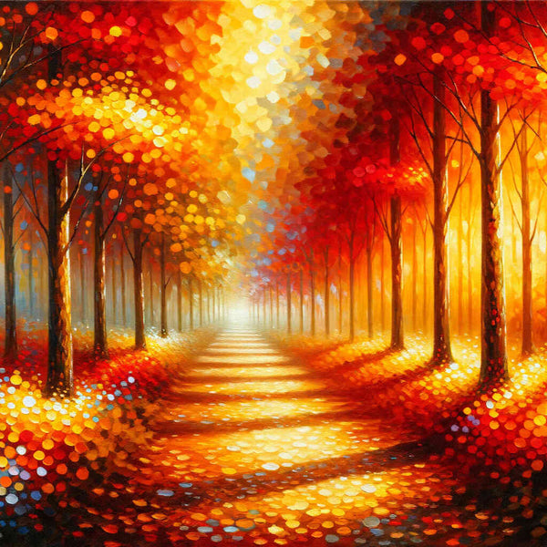 Paint by Numbers - Autumn walk