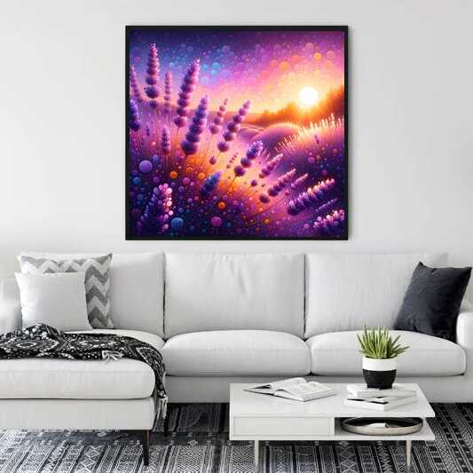 Paint by Numbers - Lavender in the Sunshine