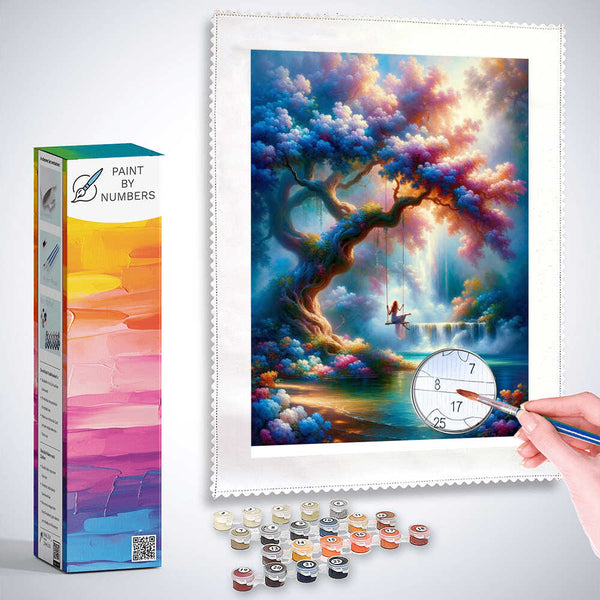 Paint by Numbers - Tree swing