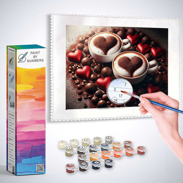 Paint by Numbers - Cappuchino for two