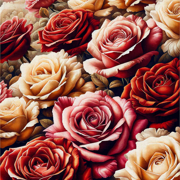 Paint by Numbers - Rose Bleeding Picture