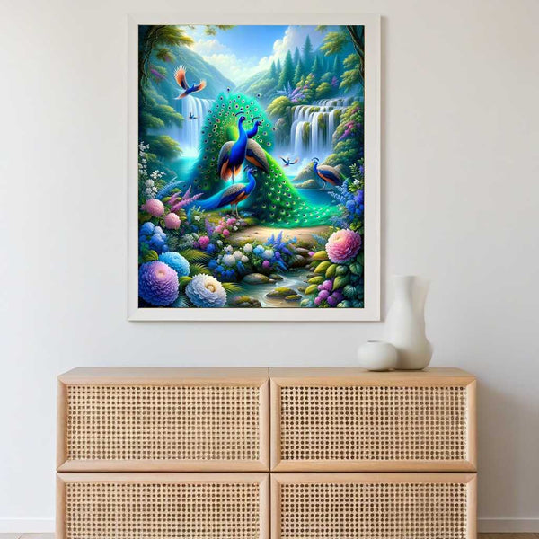 Paint by Numbers - Peacock Parchment