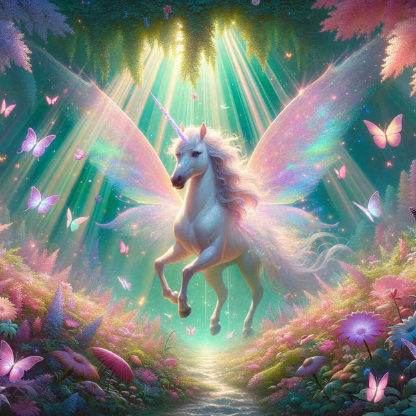 Paint by Numbers - Unicorn in the Magical Forest