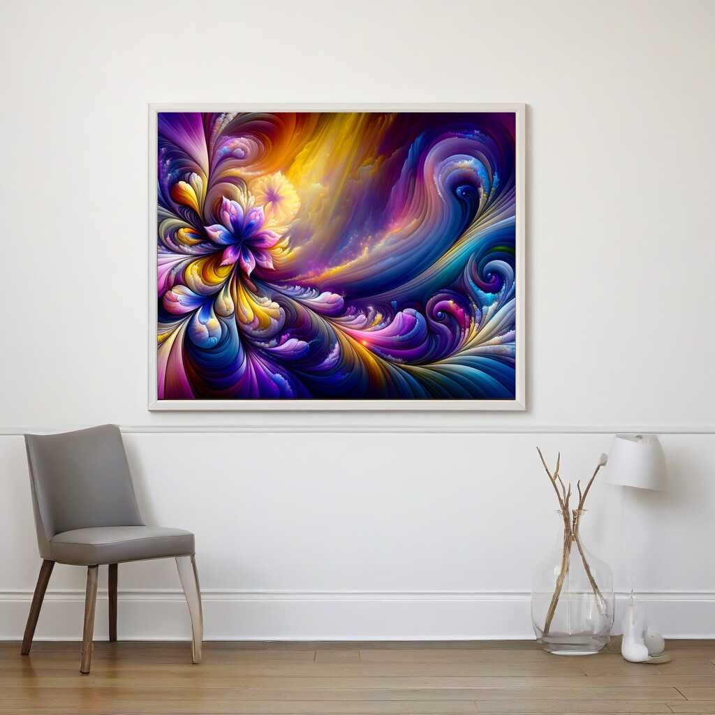 Paint by Numbers - Imaginative flowers
