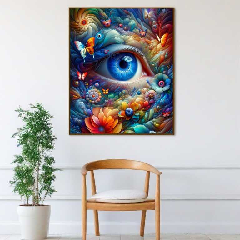 Paint by Numbers - Blue Eye