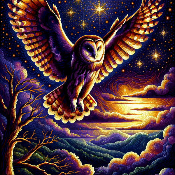Paint by Numbers - Owl Paint