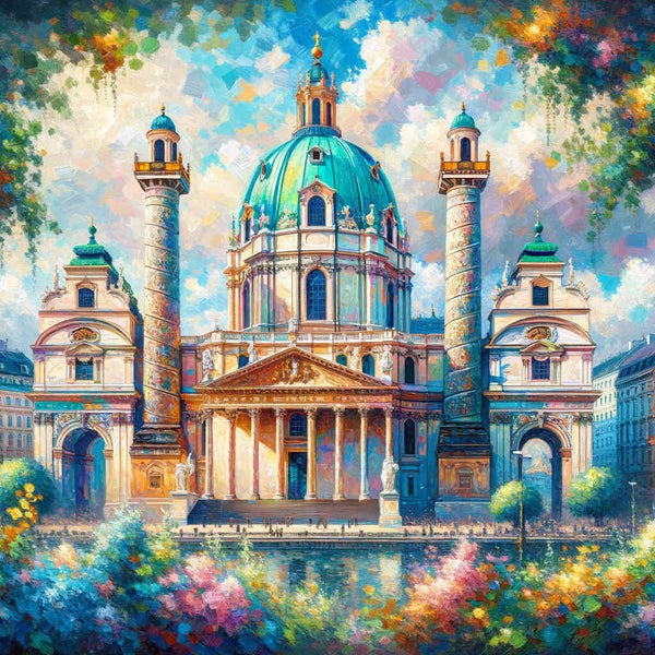 Paint by Numbers - Karlskirche Vienna