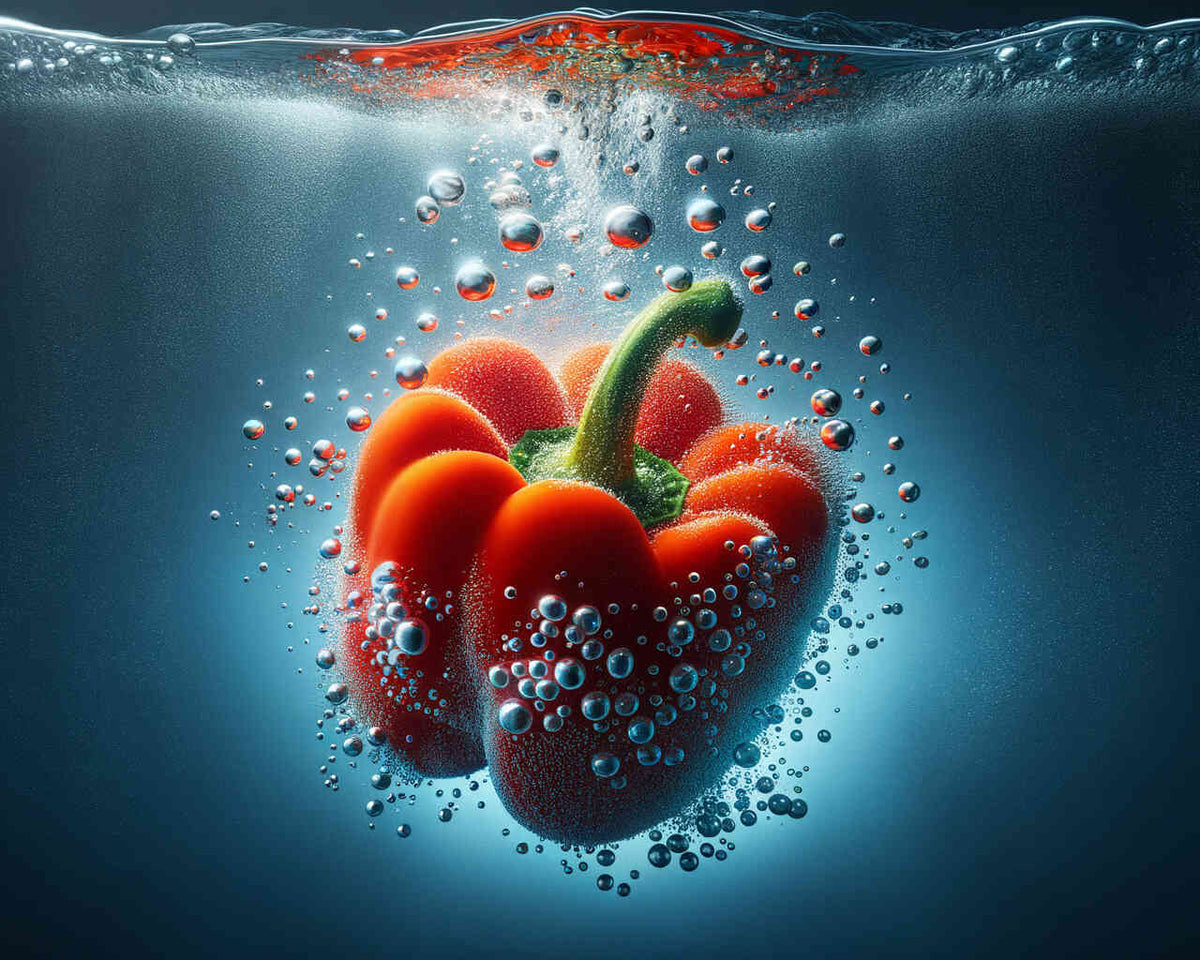 Paint by Numbers - Peppers, water