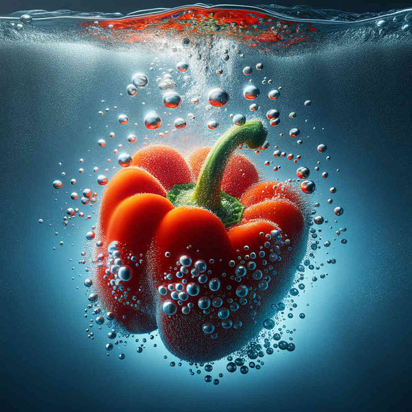 Paint by Numbers - Peppers, water