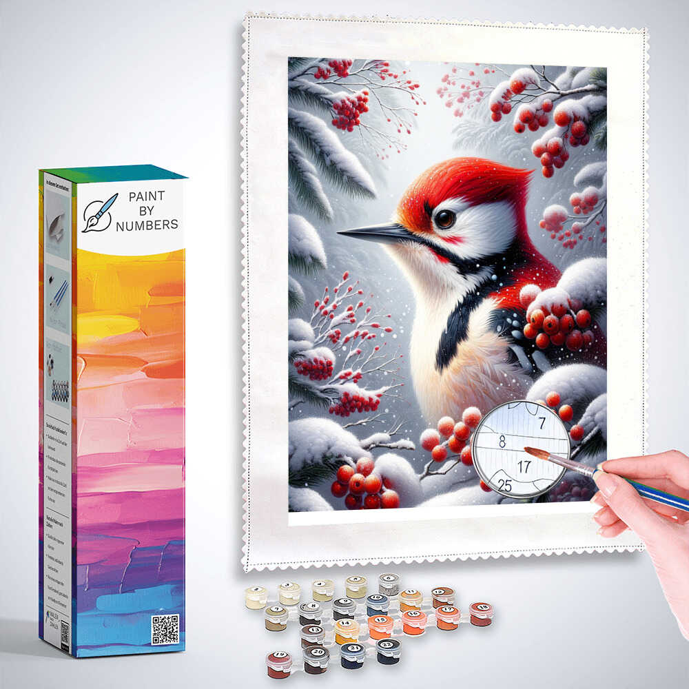 Paint by Numbers - Snowman Specht