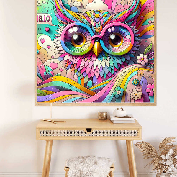 Paint by Numbers - Hello Owl
