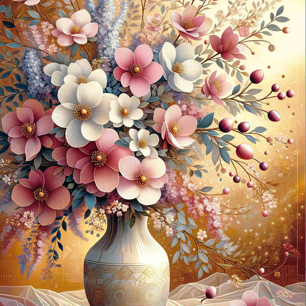 Paint by Numbers - Flower Arrangement