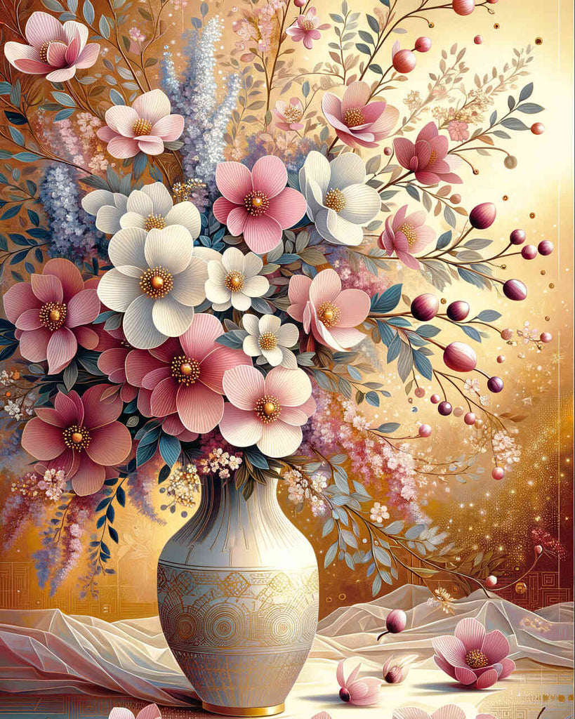 Paint by Numbers - Flower Arrangement