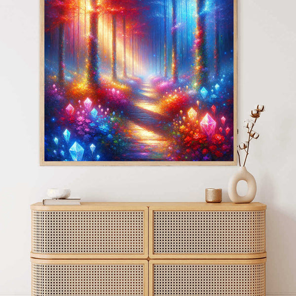 AB Diamond Painting - Forest Shine