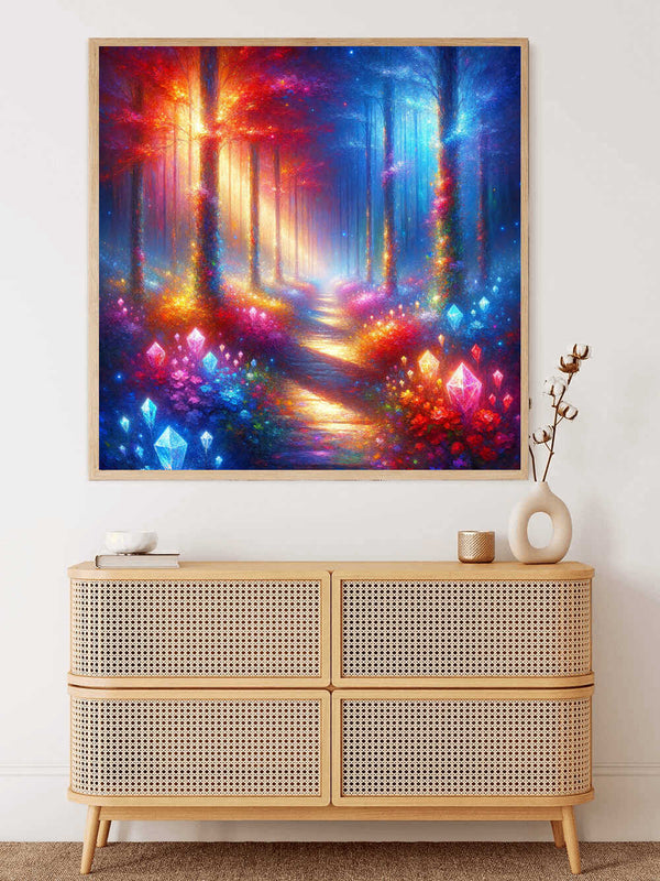 AB Diamond Painting - Forest Shine