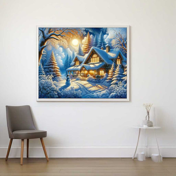 Villa in the fairy tale forest - Paint by Numbers