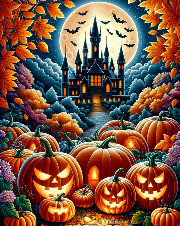 Paint by Numbers - Curbis Halloween Castle