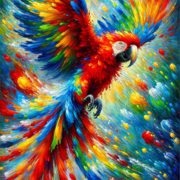 Paint by Numbers - Parrot Paint
