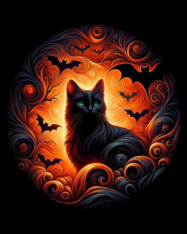 Paint by Numbers - Cat in Orange