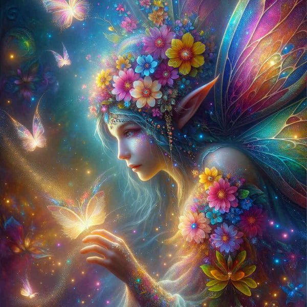 Paint by Numbers - Colorful elf