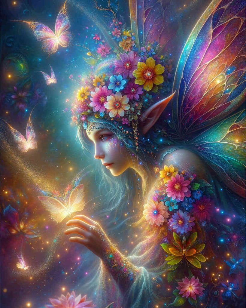 Paint by Numbers - Colorful elf