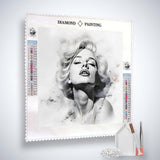 Diamond Painting - Marilyn Monroe - gedruckt in Ultra-HD - Menschen, Neu eingetroffen, Quadratisch