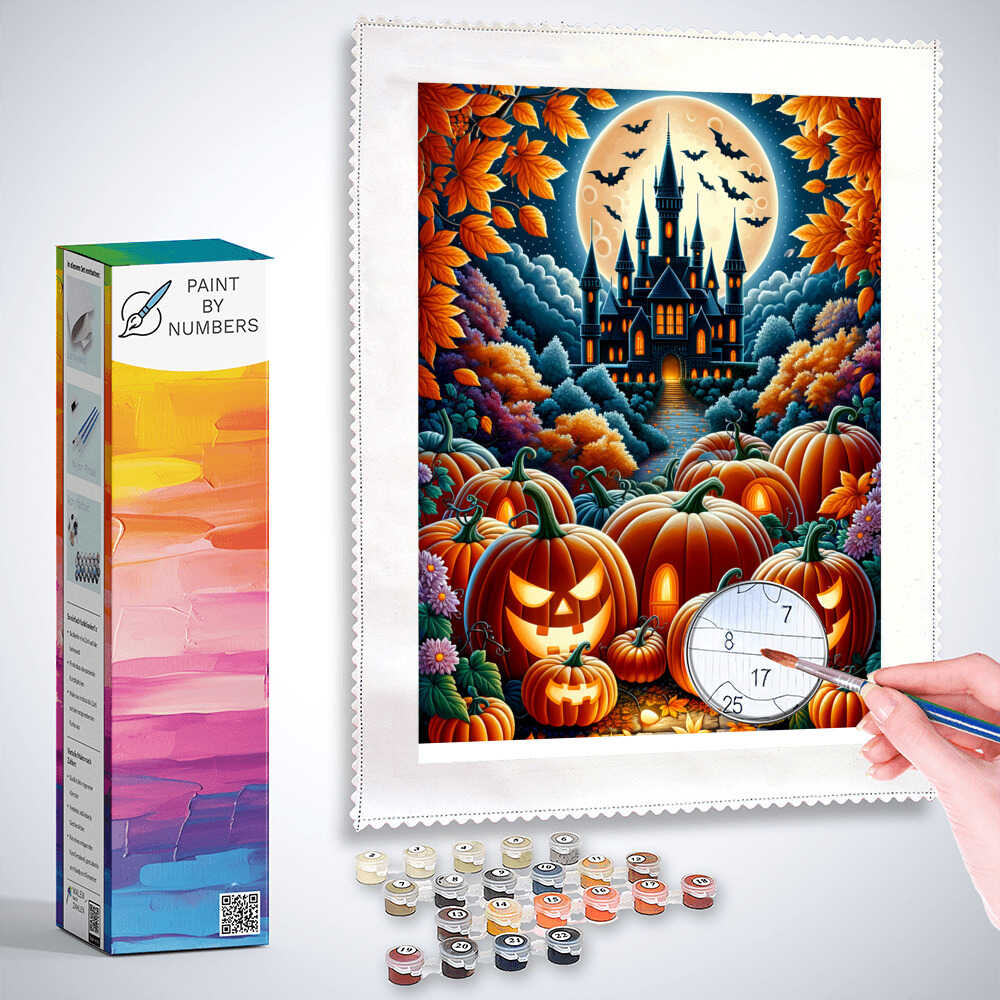 Paint by Numbers - Curbis Halloween Castle