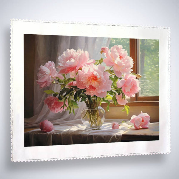 Flowers, Pink - Paint by Numbers