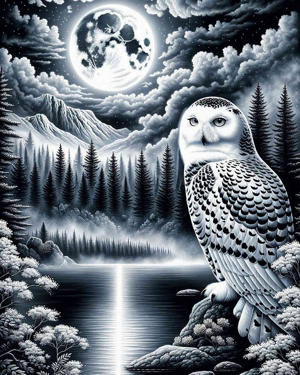 Paint by Numbers - Night Owl