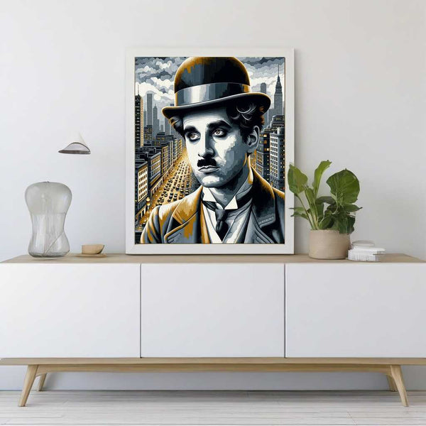 Paint by Numbers - Charlie Chaplin