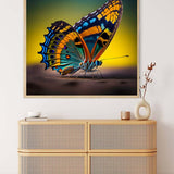 AB Diamond Painting - Schmetterling auf Ast - gedruckt in Ultra-HD - AB Diamond, Neu eingetroffen, Quadratisch, Schmetterling, Tiere