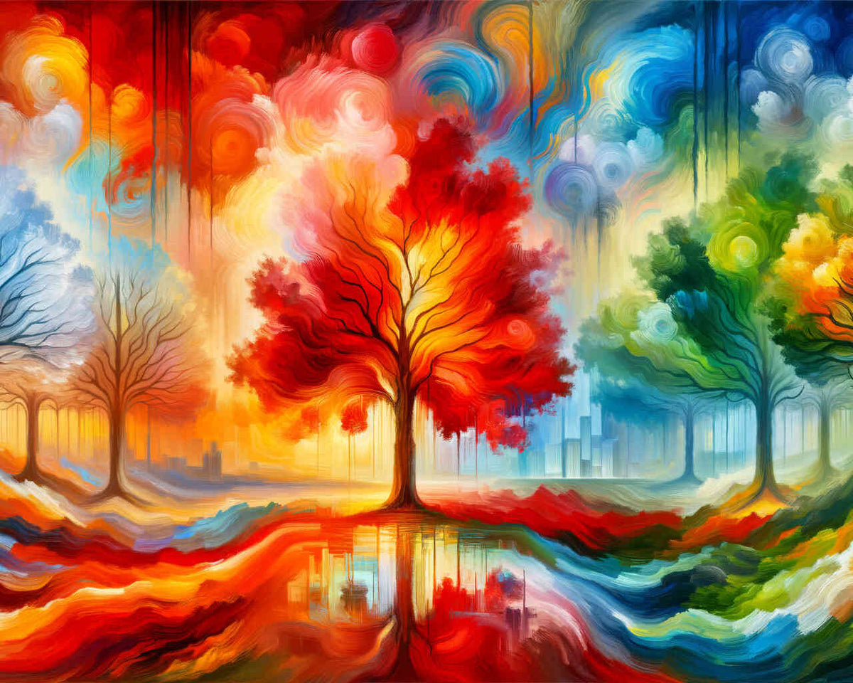 Paint by Numbers - Tree of change