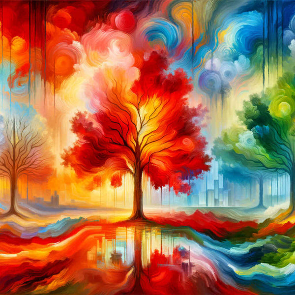 Paint by Numbers - Tree of change