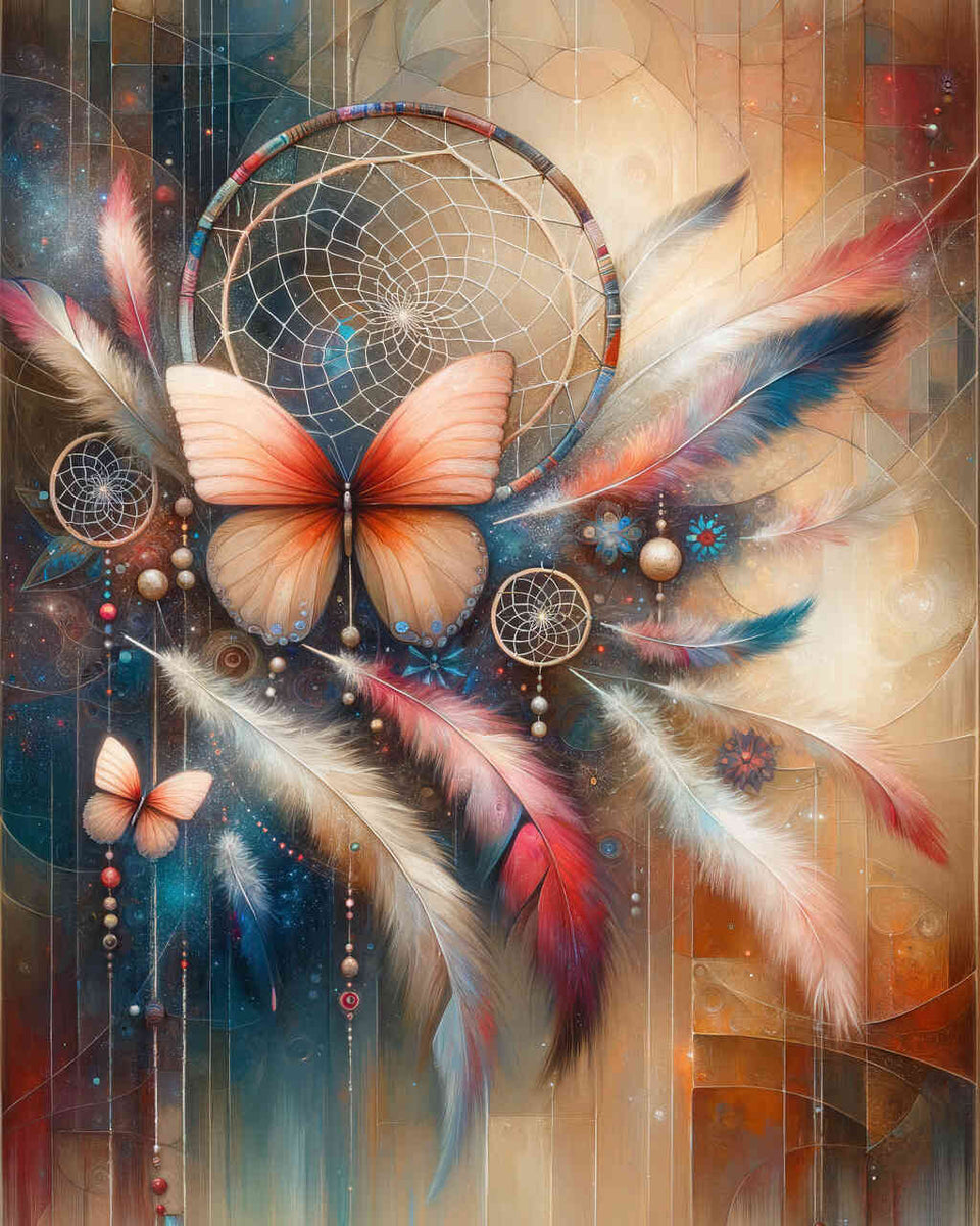 Paint by Numbers - Butterflies and Dreams