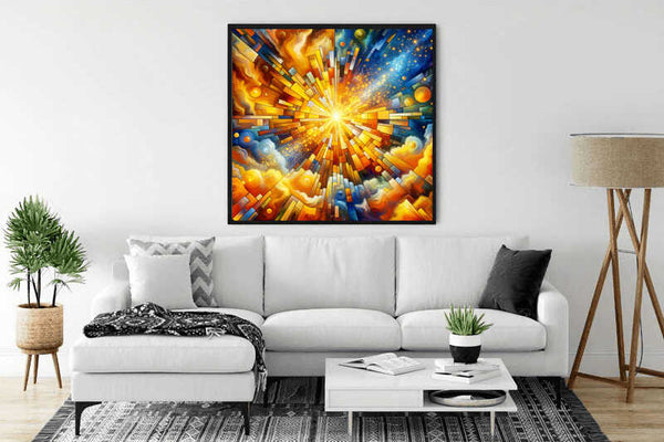 Paint by Numbers - Mosaic sun