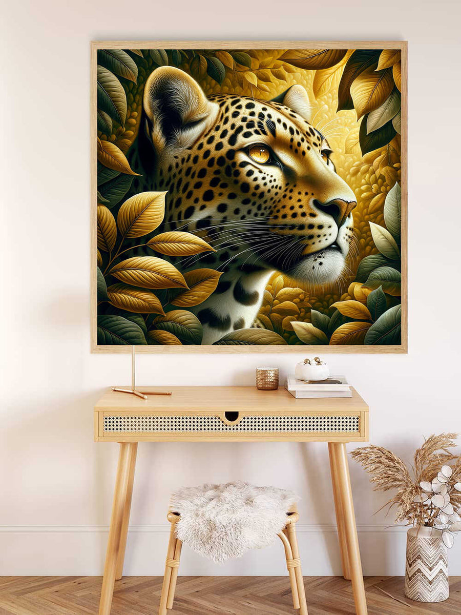 Paint by Numbers - Leopard Portrait