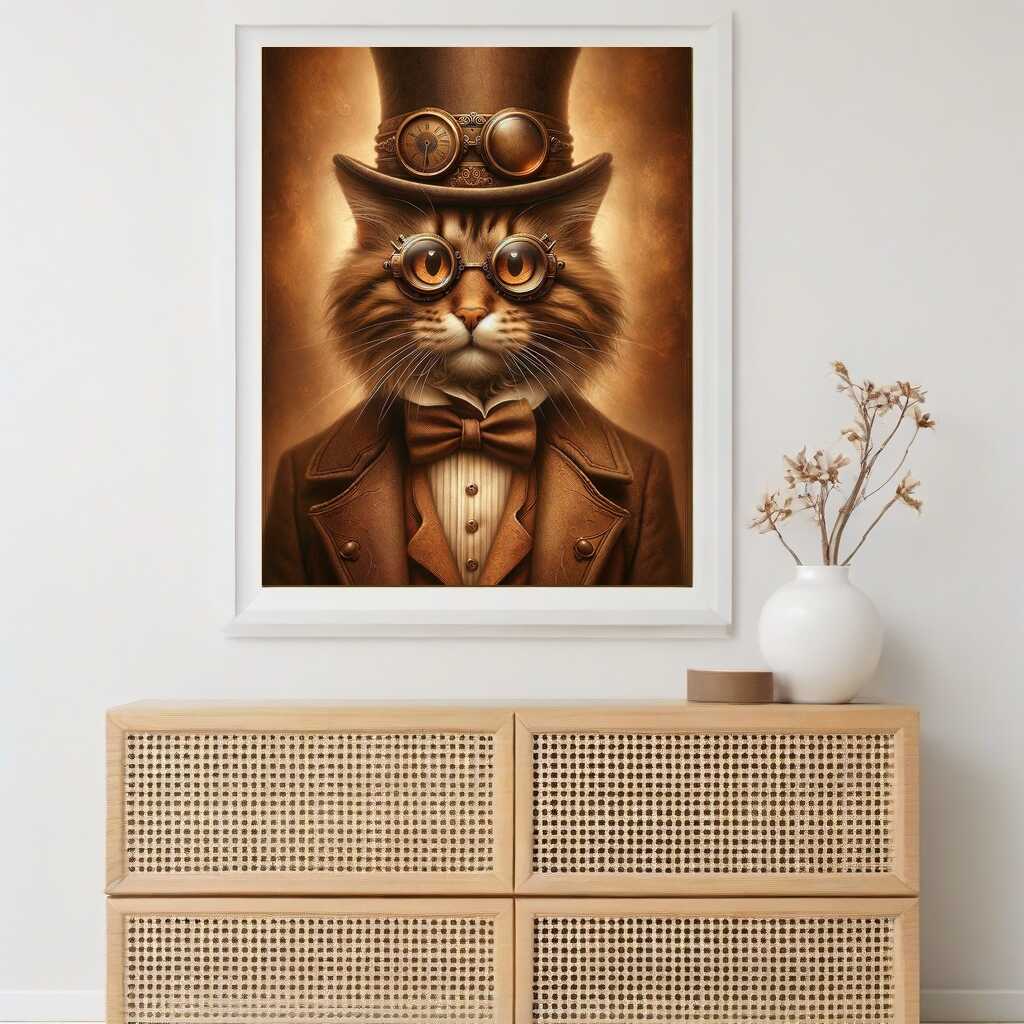 Paint by Numbers - Cylinder Cat