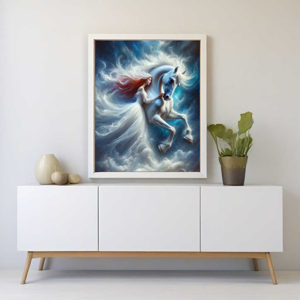 Paint by Numbers - Bride with White Horse