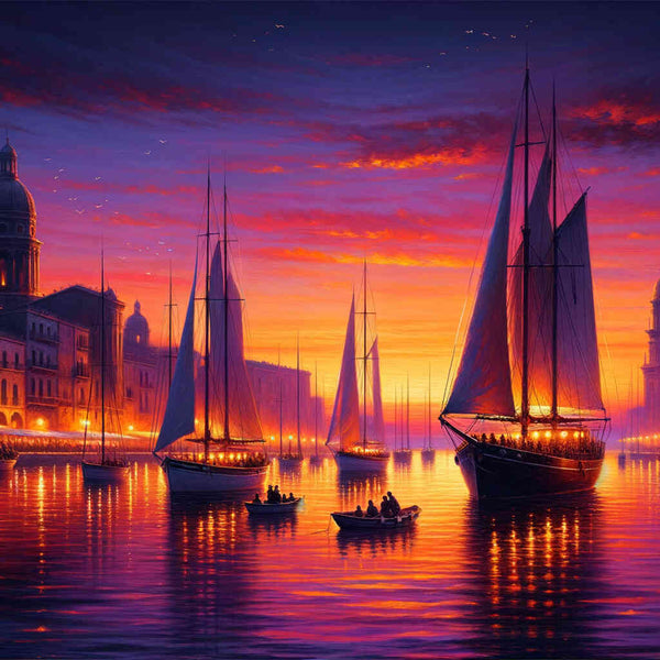 Paint by Numbers - Port City Sailboats