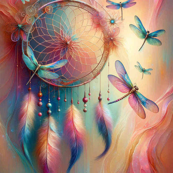 Paint by Numbers - Dragonfly Dream Goblet
