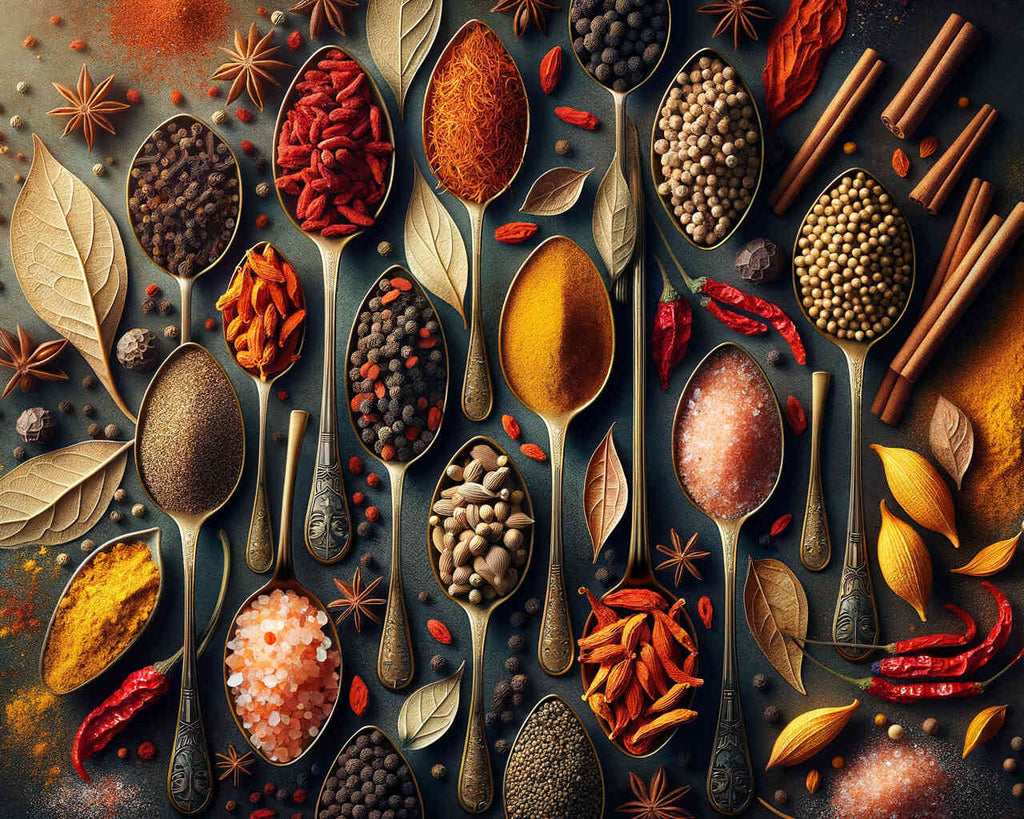 Paint by Numbers - Spoon collection, spices