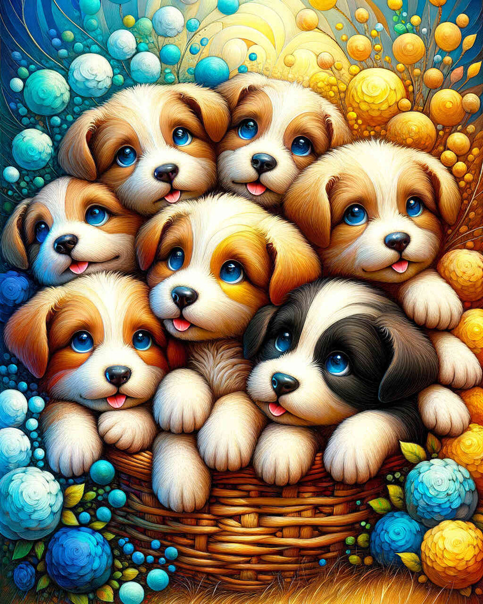Paint by Numbers - Dog dream