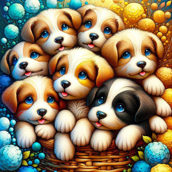 Paint by Numbers - Dog dream