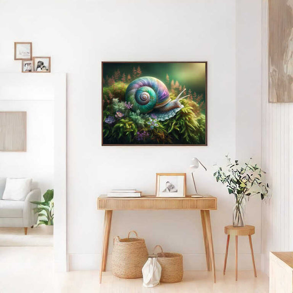 Paint by Numbers - Wood snail