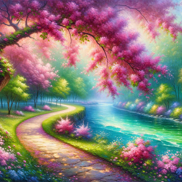 way down the river - Paint by Numbers