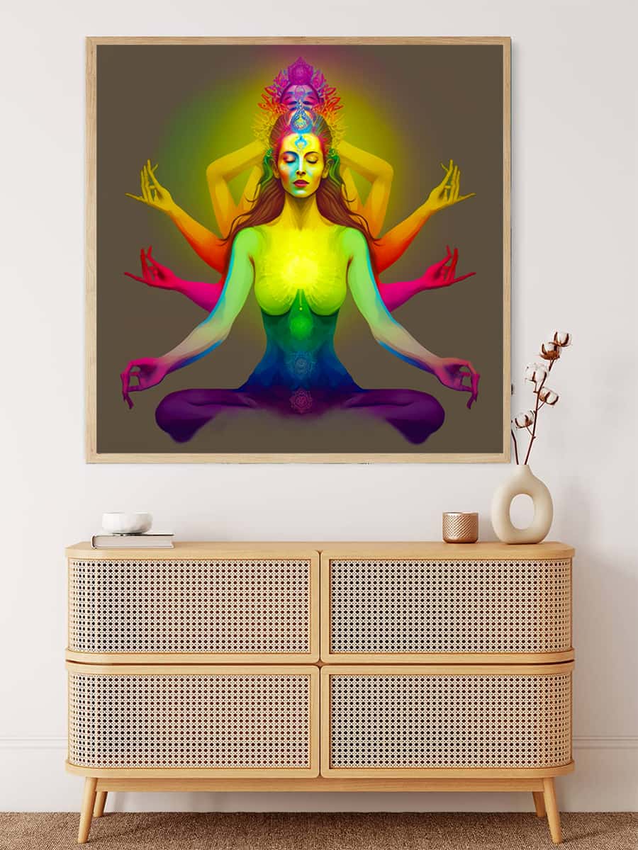 Diamond Painting - Buddha Grün - gedruckt in Ultra-HD - Menschen, Neu eingetroffen, Quadratisch
