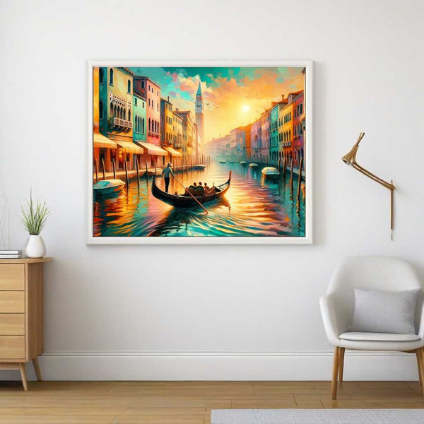 Venice, gondola rider - Paint by Numbers
