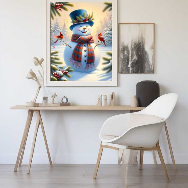 Paint by Numbers - Dressed Snowman